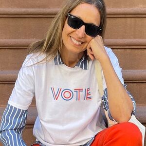 NWT KULE Modern Vote Tee